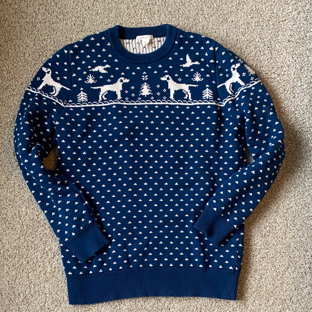 Crewcuts Winter Dog sweater